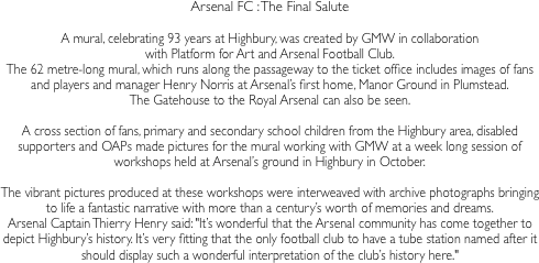 Arsenal FC : The Final